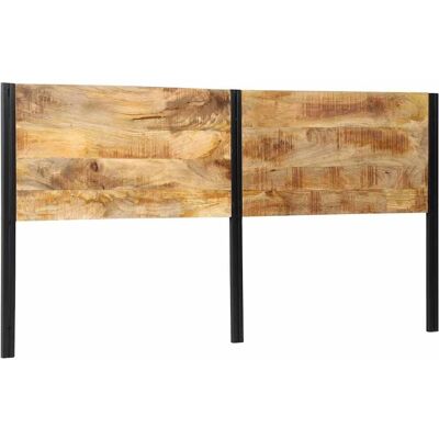 vidaxl Mangoholz Kopfteil - 200 cm - Braun - Kopfteil vidaxl Mangoholz Kopfteil - 200 cm - Braun - Kopfteil