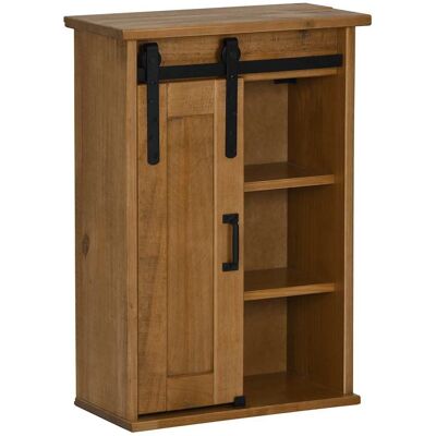 VidaXL Storage Cabinet - Pine, Brown - Kitchen/ Dining Furniture VidaXL Storage Cabinet - Pine, Brown - Kitchen/ Dining Furniture