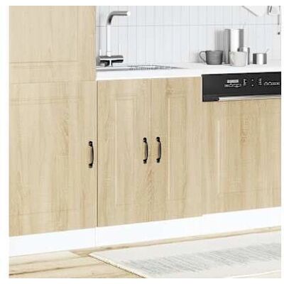 vidaXL Kalmar Sonoma Eichen-Schrankschrank - Küche vidaXL Kalmar Sonoma Eichen-Schrankschrank - Küche
