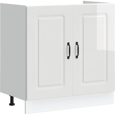 vidaXL Kalmar Weiß Küchen-Schrank vidaXL Kalmar Weiß Küchen-Schrank