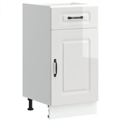 vidaXL 853489 Weißer Küchen-Speicherschrank - Stauraumschrank vidaXL 853489 Weißer Küchen-Speicherschrank - Stauraumschrank