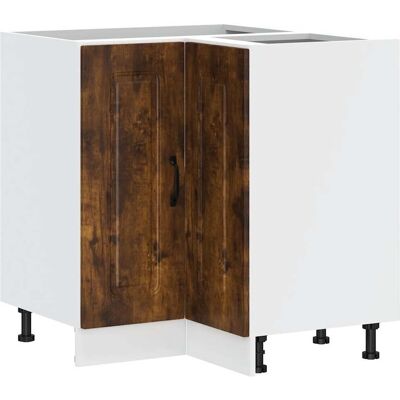 vidaXL 853512 Räuchereiche Eckschrank - Küchenaufbewahrung vidaXL 853512 Räuchereiche Eckschrank - Küchenaufbewahrung