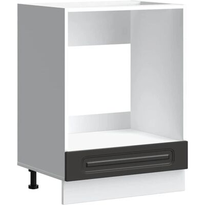 vidaXL Ovnskab Kalmar Sortet Ingejřtræ - Oven Cabinet vidaXL Ovnskab Kalmar Sortet Ingejřtræ - Oven Cabinet