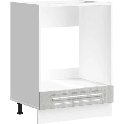 vidaXL Regal, Herdumbauschrank Kalmar Grau Sonoma Holzwerkstoff - Oven Cabinet vidaXL Regal, Herdumbauschrank Kalmar Grau Sonoma Holzwerkstoff - Oven Cabinet