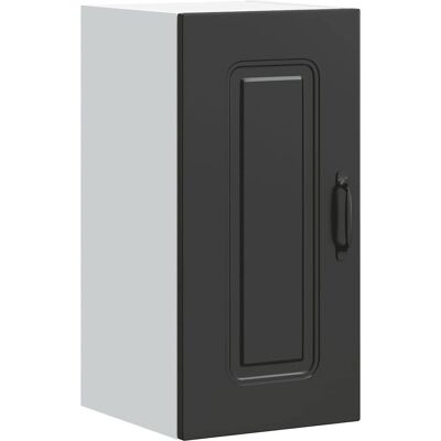 VidaXL Schwarzes Sperrholz Wand-Küchenschrank - Aufbewahrungsschrank VidaXL Schwarzes Sperrholz Wand-Küchenschrank - Aufbewahrungsschrank