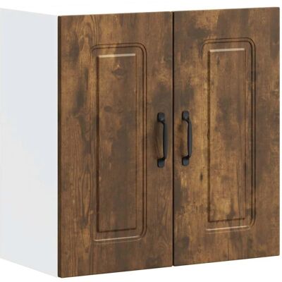 vidaXL Kalmar Räuchereiche Küchen-Hängeschrank - Küchenaufbewahrung vidaXL Kalmar Räuchereiche Küchen-Hängeschrank - Küchenaufbewahrung