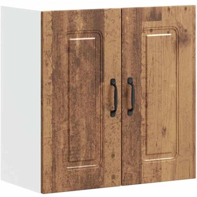 vidaXL Kalmar Oud Hout Engineered Wandkast - Keukenopslag vidaXL Kalmar Oud Hout Engineered Wandkast - Keukenopslag