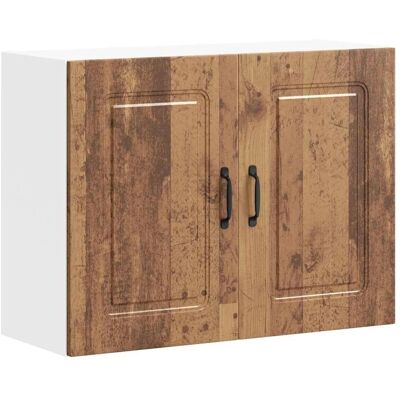 VidaXL Kalmar Old Wood Wall Kitchen Cabinet - Kitchen Storage Furniture VidaXL Kalmar Old Wood Wall Kitchen Cabinet - Kitchen Storage Furniture