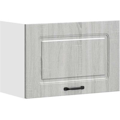 vidaXL Wandschrank keuken Kalmar Grijs Sonoma - Kastruimte kast vidaXL Wandschrank keuken Kalmar Grijs Sonoma - Kastruimte kast