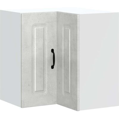 vidaXL 853621 Küchen-Eckhängeschrank - Kalmar Betongrau Holzwerkstoff vidaXL 853621 Küchen-Eckhängeschrank - Kalmar Betongrau Holzwerkstoff