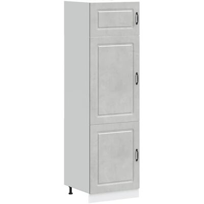 vidaXL Kalmar Grijs Keukenkast - Keuken/Eetkamer Meubel vidaXL Kalmar Grijs Keukenkast - Keuken/Eetkamer Meubel