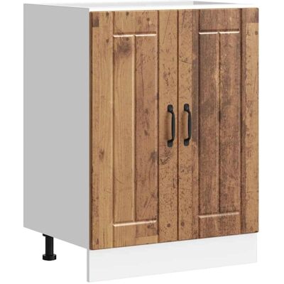 Vidaxl Antikes Holz Küchenunterschrank - Platzsparender Stauraum Vidaxl Antikes Holz Küchenunterschrank - Platzsparender Stauraum