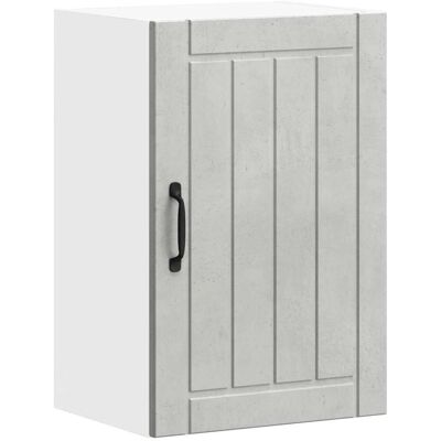 VIDAXL Muurkast Keuken - Grijs Cement - 40x31x60 cm VIDAXL Muurkast Keuken - Grijs Cement - 40x31x60 cm