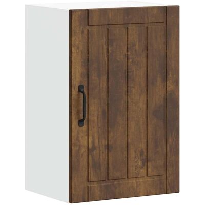 VIDAXL Wandhängeschrank Lucca Räuchereiche - Küchenschrank VIDAXL Wandhängeschrank Lucca Räuchereiche - Küchenschrank