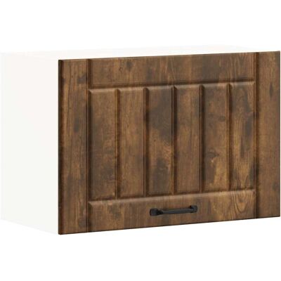 vidaXL Küchen-Hängeschrank Lucca - Räuchereiche Holzwerkstoff - Wandmontage vidaXL Küchen-Hängeschrank Lucca - Räuchereiche Holzwerkstoff - Wandmontage