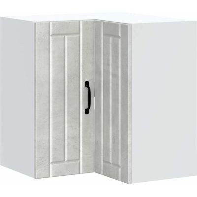 vidaXL Regal, Küchen-Eckhängeschrank Lucca Betongrau - Küchen-Eckschrank vidaXL Regal, Küchen-Eckhängeschrank Lucca Betongrau - Küchen-Eckschrank