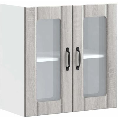 vidaXL Küchen-Hängeschrank mit Glastür - Küchenschrank vidaXL Küchen-Hängeschrank mit Glastür - Küchenschrank
