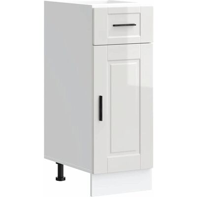 vidaXL Keukenonderkast Porto Hoogglans Wit - Keuken Basis Kast vidaXL Keukenonderkast Porto Hoogglans Wit - Keuken Basis Kast