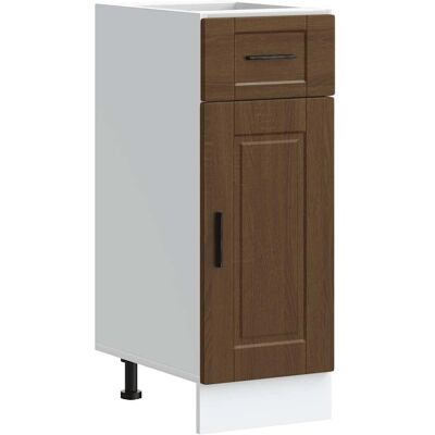 vidaXL Küchenunterschrank Porto Braun Eichen-Optik Holzwerkstoff vidaXL Küchenunterschrank Porto Braun Eichen-Optik Holzwerkstoff