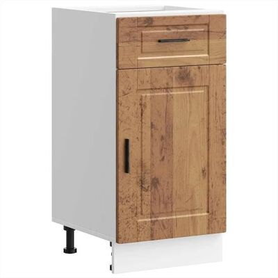 vidaXL Keukenonderkast Porto Oud Hout - Keukenonderkast vidaXL Keukenonderkast Porto Oud Hout - Keukenonderkast