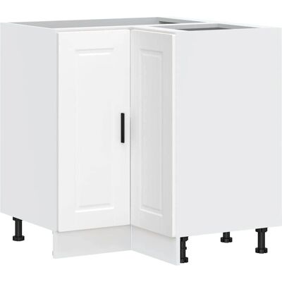 vidaXL Weiße Küchen-Eckschrank Porto - Küchen-Eckschrank vidaXL Weiße Küchen-Eckschrank Porto - Küchen-Eckschrank