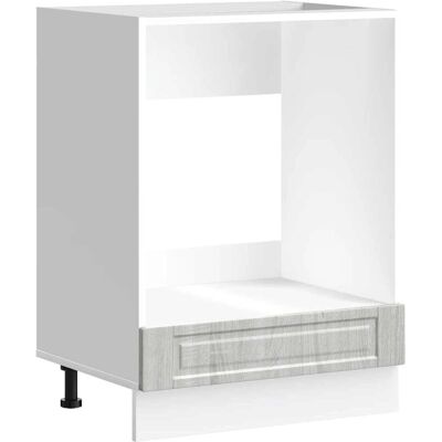 vidaXL Ofenschrank Porto Grau Sonoma Holzwerkstoff - Ofenschrank vidaXL Ofenschrank Porto Grau Sonoma Holzwerkstoff - Ofenschrank