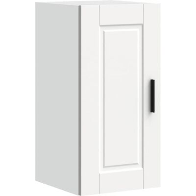 vidaXL Witte Geengineerde Houten Wandkast - Keukenopslag vidaXL Witte Geengineerde Houten Wandkast - Keukenopslag