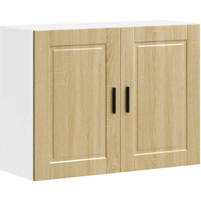 vidaXL Porto Sonoma Wall Cabinet - Kitchen Storage Furniture vidaXL Porto Sonoma Wall Cabinet - Kitchen Storage Furniture
