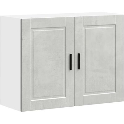 Armoire Murale de Cuisine Vidaxl Porto - Gris - Rangement Durable - Publicité Armoire Murale de Cuisine Vidaxl Porto - Gris - Rangement Durable - Publicité