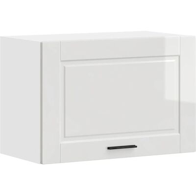 vidaXL White High Gloss Kitchen Wall Cabinet Porto - Wall Cabinet vidaXL White High Gloss Kitchen Wall Cabinet Porto - Wall Cabinet