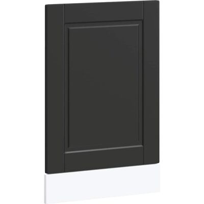 vidaXL Black Porto Dishwasher Panel - Dishwasher Panel vidaXL Black Porto Dishwasher Panel - Dishwasher Panel