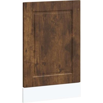 vidaXL Dishwasher Panel Porto Smoked Oak - Dishwasher Panel vidaXL Dishwasher Panel Porto Smoked Oak - Dishwasher Panel