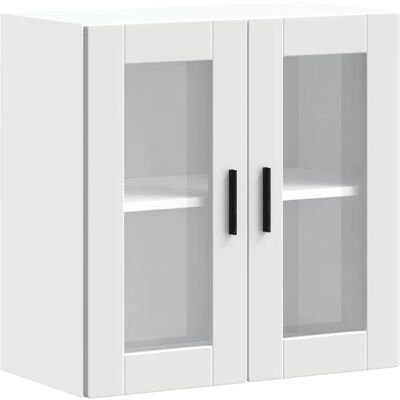 vidaXL Armoire Murale de Cuisine Blanche - Porte en Verre Porto - Publicité vidaXL Armoire Murale de Cuisine Blanche - Porte en Verre Porto - Publicité