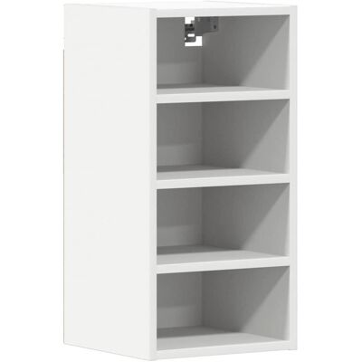 vidaXL Wandkast Wit 30x29,5x60 cm Spaanplaat - Wandkast vidaXL Wandkast Wit 30x29,5x60 cm Spaanplaat - Wandkast