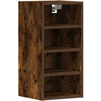 vidaXL Regal, Hängeschrank Räuchereiche - 30x29,5x60 cm - Küchenschrank vidaXL Regal, Hängeschrank Räuchereiche - 30x29,5x60 cm - Küchenschrank