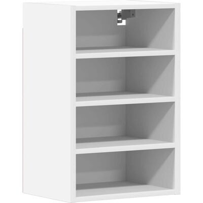 Armoire suspendue blanche vidaXL - 40x29,5x60 cm - Rangement cuisine - Publicité Armoire suspendue blanche vidaXL - 40x29,5x60 cm - Rangement cuisine - Publicité