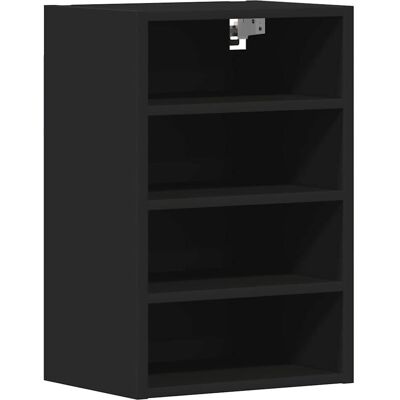 Armoire suspendue noire vidaXL 40x29,5x60 cm - Rangement cuisine - Publicité Armoire suspendue noire vidaXL 40x29,5x60 cm - Rangement cuisine - Publicité