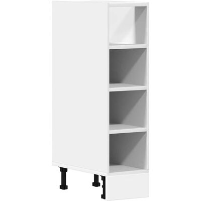 vidaXL Unterschrank Weiß 20x44,5x81,5 cm Holzwerkstoff - Bottom Cabinet vidaXL Unterschrank Weiß 20x44,5x81,5 cm Holzwerkstoff - Bottom Cabinet