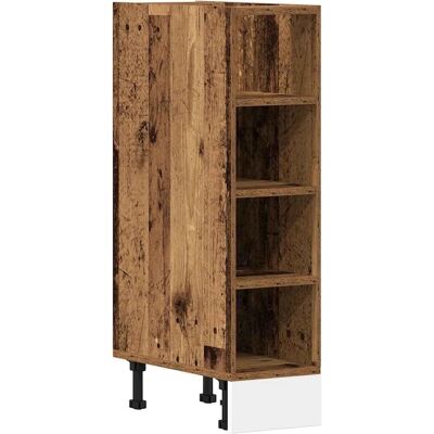vidaXL Unterschrank Altholz - 20x44,5x81,5 cm - Küchenschrank vidaXL Unterschrank Altholz - 20x44,5x81,5 cm - Küchenschrank