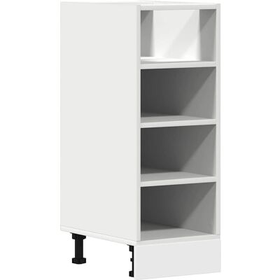 vidaXL Bottom Cabinet White 30x44.5x81.5 cm Engineered Wood - Bottom Cabinet vidaXL Bottom Cabinet White 30x44.5x81.5 cm Engineered Wood - Bottom Cabinet
