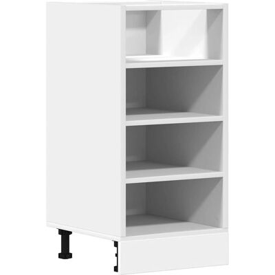 vidaXL Armoire inférieure blanche - 40x44,5x81,5 cm - Rangement cuisine vidaXL Armoire inférieure blanche - 40x44,5x81,5 cm - Rangement cuisine