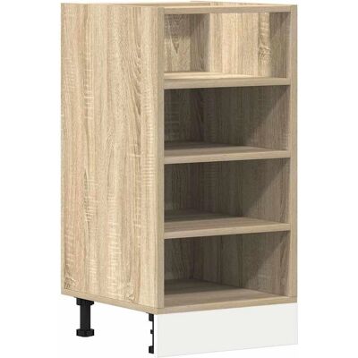 vidaXL Armoire Inférieure Chêne Sonoma - Meuble de Cuisine vidaXL Armoire Inférieure Chêne Sonoma - Meuble de Cuisine