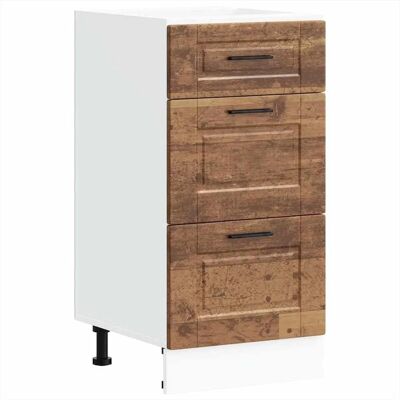vidaxl Keukenkast - Porto Oude Hout - Ruimtebesparend vidaxl Keukenkast - Porto Oude Hout - Ruimtebesparend