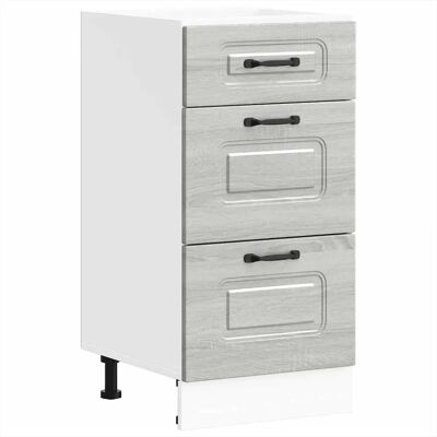 vidaXL Armoire de cuisine Kalmar Gris Sonoma - Économise de l'espace - Publicité vidaXL Armoire de cuisine Kalmar Gris Sonoma - Économise de l'espace - Publicité