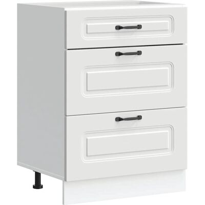 Vidaxl Kalmar Weiß Küchenunterschrank - Platzsparend, Robust, Verstellbar Vidaxl Kalmar Weiß Küchenunterschrank - Platzsparend, Robust, Verstellbar