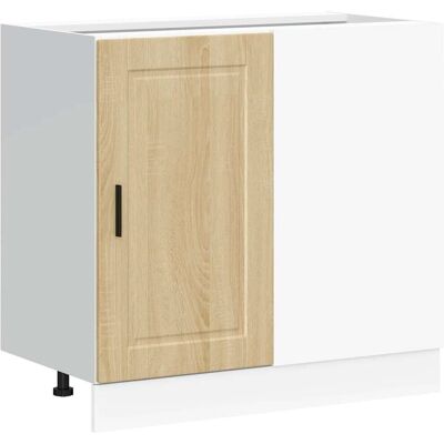 vidaXL Küchenunterschrank Porto Sonoma-Eiche - Robustes Stauraum - Küchenunterschrank vidaXL Küchenunterschrank Porto Sonoma-Eiche - Robustes Stauraum - Küchenunterschrank