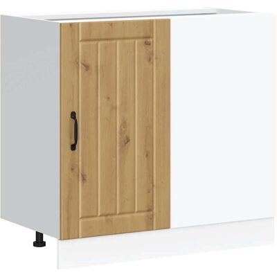 VIDAXL Rustik Træ Køkkenunderskab - 86x46x81.5cm VIDAXL Rustik Træ Køkkenunderskab - 86x46x81.5cm