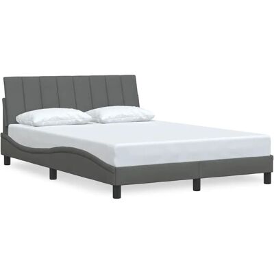 VidaXL 3310392 Bedframe - Modern Golfvormig Design VidaXL 3310392 Bedframe - Modern Golfvormig Design