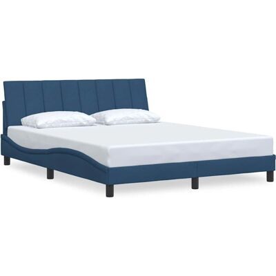 VidaXL 3310404 Blaues Bettgestell VidaXL 3310404 Blaues Bettgestell