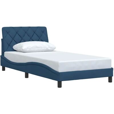 vidaXL Bettgestell Blau 140x190 - Bed frame vidaXL Bettgestell Blau 140x190 - Bed frame